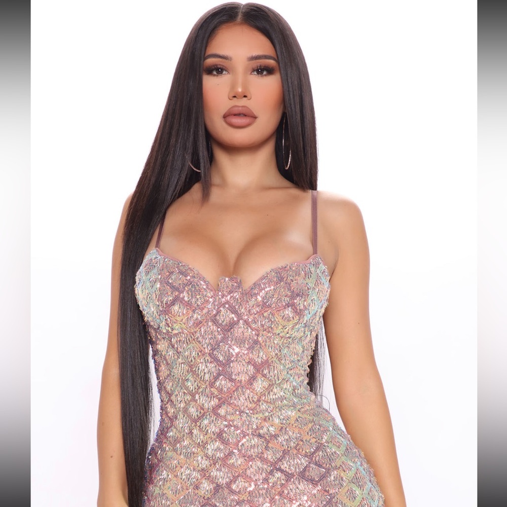 Sequin Mini Dress